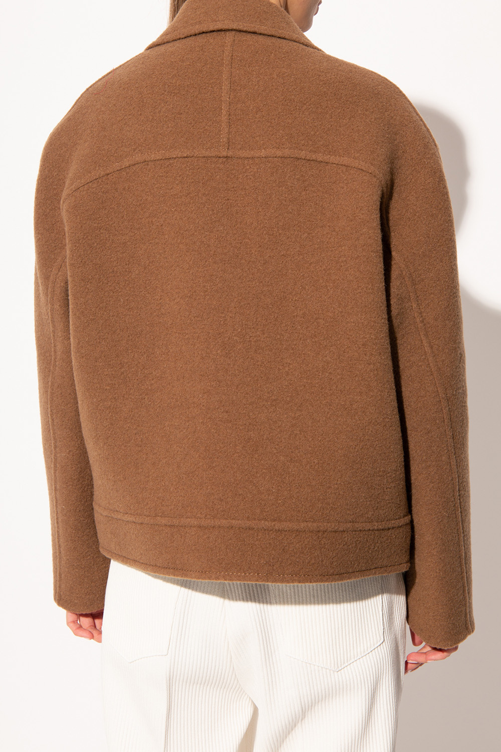 SchaferandweinerShops Micronesia - Brown Wool jacket Ami